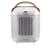 Delonghi Ceramic Fan Heater, 1800W Electric Heater, White, HFX30C18.IW