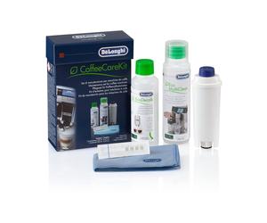 De'Longhi Coffee Care Kit Essential Coffee Machine Maintenance Products Suitable for Coffee Machines with filters DLSC306 Black