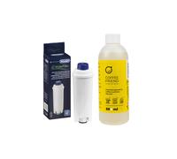 DeLonghi coffee machine maintenance set (descaler + DLSC002 (5513292811) water filter)