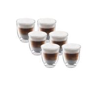 De'Longhi Cappuccino Collection 6 Cappuccino Glasses