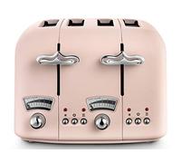De’Longhi Argento Flora 6 4 slice(s) Rose
