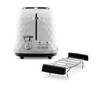 De’Longhi CTJ 2103.W toaster 2 slice(s) 900 W Black, White