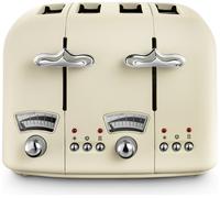 De’Longhi Argento Flora 4 slice(s) 1600 W Beige