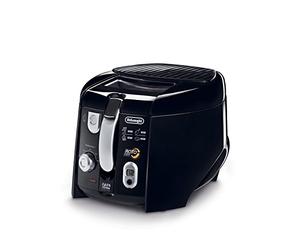 DELONGHI D28313UXBK Roto Deep Fryer, Black/Silver Home Supply Maintenance Store