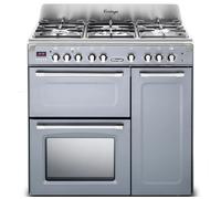 DeLonghi D3VR 908-DF/SLATE 90cm Dual Fuel Range Cooker, Slate Grey, A Rated