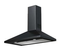 DeLonghi DCH 900 BL 90cm Chimney Cooker Hood, Black DCH900BL B