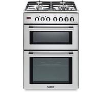 DeLonghi DDC 606-DF Modern Dual Fuel Cooker with Double Oven, Stainless Steel DDC606DF A
