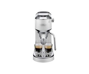 DeLonghi Dedica Duo EC890.WI Espresso Coffee Machine - White