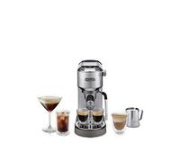 Delonghi Dedica Duo Espresso Machine, Hot, Iced And Cold Brew Ec890.M. One Colour