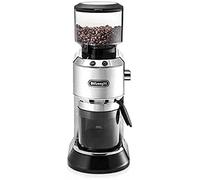 De'Longhi Dedica KG520.M - Electric Burr Coffee Grinder | Stainless Steel Conical Burrs, Adjustable Grind Settings, Full Metal Body, Silver, KG520.M