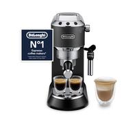 De'Longhi Dedica Style, Traditional Barista Pump Espresso Machine, Coffee and Cappuccino Maker, EC685BK, Black