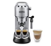 De'Longhi Dedica Style, Traditional Pump Espresso Machine, Coffee and Cappuccino Maker, EC685M, Silver