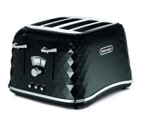 Delonghi De'longhi Brilliante 4-Slot Toaster Defrost & 6 Browning Settings Ctj4003Bk