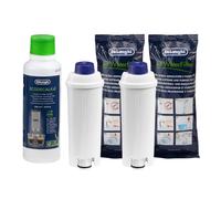 De'Longhi Descaler and Water Filter Value Pack, 2x water filter + 200ml descaler