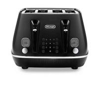 De'Longhi Distinta X CTI4003.M 4 Slice Toaster - Silver, Silver