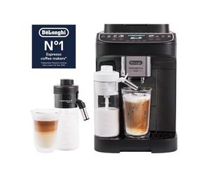 DELONGHI (DLI) Magnifica Duo ECAM330.80.BXB Bean to Cup Coffee Machine - Black, Black