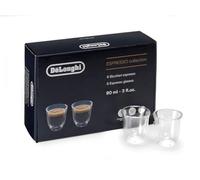 De’Longhi DLKC300 coffee glass Translucent 6 pc(s) 60 ml