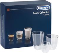 De'Longhi DLKC302 Coffee Glasses, Glass
