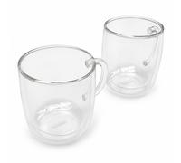 DeLonghi DLSC327 double wall thermal glasses 2 x for coffee machine