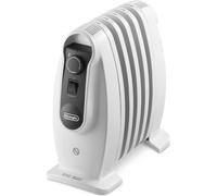 De'Longhi Dragon 4 TRNS0505M 500W Oil-Filled Radiator - White, 3 Heat Settings & Auto Shut-Off