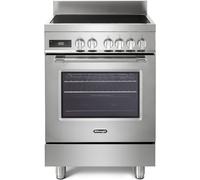 DeLonghi DSC 626IND-1 Induction Electric Cooker with Single Oven, 60cm, Stainless Steel - DSC626IND-1 A