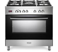 DeLonghi DSR 9071-DFS 90cm Dual Fuel Range Cooker - Stainless Steel - A Rated - DSR9071DFS