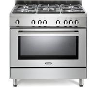 Modern single cavity gas Range Cooker in Stainless Steel