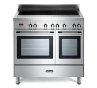 DeLonghi DTR916-IND2 90cm Induction Range Cooker, Stainless Steel, A Rated