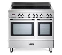 Delonghi DTR916IND2 90cm Wide Modern Induction Range Cooker in Stainle