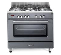 DeLonghi DVRS916-DF/SLATE 90cm Dual Fuel Range Cooker, Slate Grey, A Rated