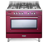 DeLonghi DVRS916-DF/SLATE 90cm Dual Fuel Range Cooker, Slate Grey, A Rated