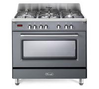 DeLonghi DVRS 916-DF/SLATE 90cm Dual Fuel Range Cooker