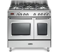 DeLonghi DVTR 906- DF/SS 90cm Dual Fuel Range Cooker - Stainless Steel - A Rated - DVTR906DFSS