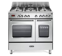 DeLonghi DVTR 906- DF/SS Vintage 90cm Dual Fuel Range Cooker A