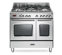 DeLonghi DVTR 906- DF/SS 90cm Dual Fuel Range Cooker - Stainless Steel - A Rated - DVTR906DFSS