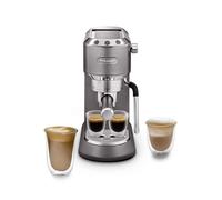 Delonghi EC885.GY Dedica Arte Manual Espresso Coffee maker with new milk frothing function Grey