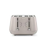 Delonghi Eclettica 4-Slice Toaster Beige
