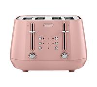 Delonghi Eclettica 4 Slot Toaster CTY4003.W Pink