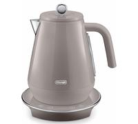 De'Longhi Eclettica BPA Free Metal Kettle KBY3001.BG, Customisable Beige