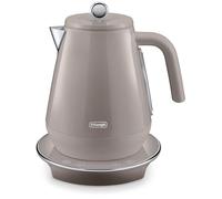 DELONGHI Eclettica Variable Temperature KBY3011.BG Jug Kettle - Blissful Beige, Brown