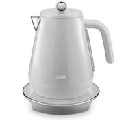 Delonghi Eclettica Special Tea Kettle 1.7L in White - KBY3011W