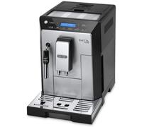 DeLonghi Eletta Plus Fully Automatic Bean to Cup Coffee Machine, Cappuccino, Espresso Coffee Maker, ECAM 44.620.S, Stainless Steel & Black
