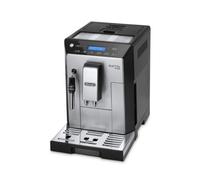 DeLonghi Eletta Plus Fully Automatic Bean to Cup Coffee Machine, Cappuccino, Espresso Coffee Maker, ECAM 44.620.S, Stainless Steel & Black