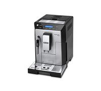 DeLonghi Eletta Plus Fully Automatic Bean to Cup Coffee Machine, Cappuccino, Espresso Coffee Maker, ECAM 44.620.S, Stainless Steel & Black