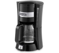 DeLonghi Filter Coffee Machine Black With Anti Drip System & Auto Shut Off 1.25L