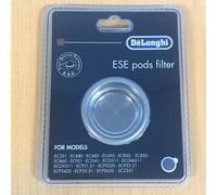 Delonghi Genuine 1 Cup ø 51mm ESE Pods Filter Basket for EC, ECP, ECZ (DLSC402)