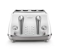 Delonghi Icona Capitals 4 slice Toaster Sidney White CTOC4003.W - White