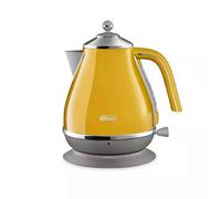 Delonghi Icona Capitals Kettle Yellow KBOC3001Y | 1.7L | Cordless & Stylish