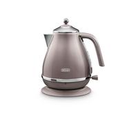 De'longhi Icona Metallics Kettle, 1.7L, Rapid Boil, Stainless Steel, Pink - KBOT3001.PK