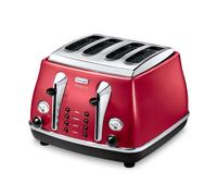 De'Longhi Toaster Icona Metallics 4 slice Metallic Pink CTOT4003.PK - Brand New